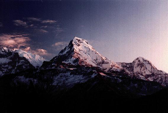 Annapurna in Himalayas