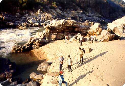 On the banks of Cauvery in Karnataka, India