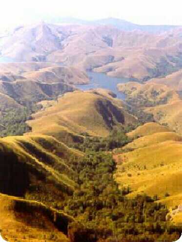 Kudremukh Ranges in Karnataka, India